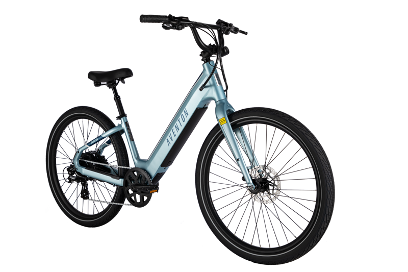 Aventon Pace 4 Step-Thru Steel Blue-1