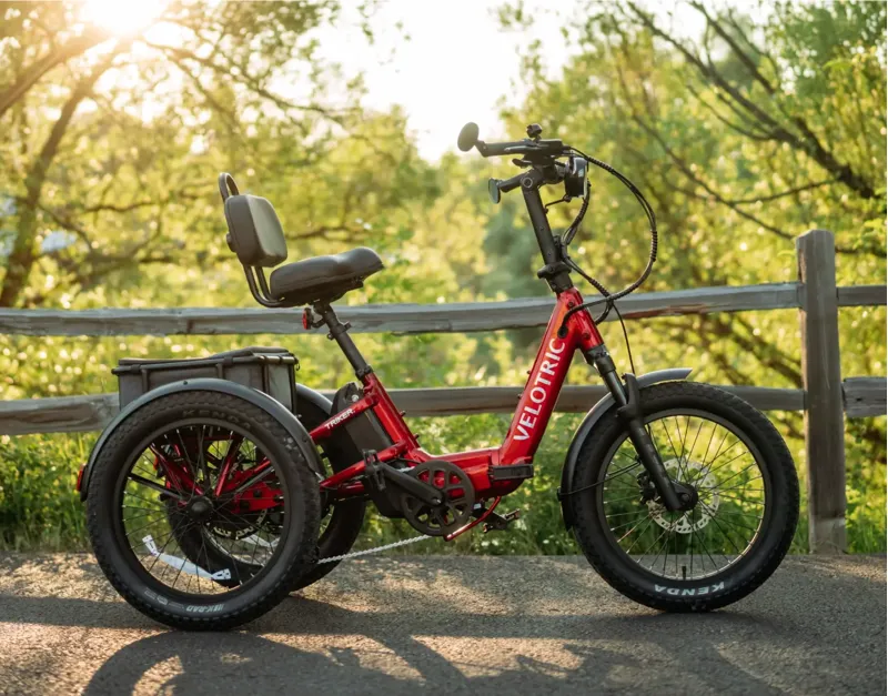 Velotric Trikes Triker Electric Tricycle in Red-2