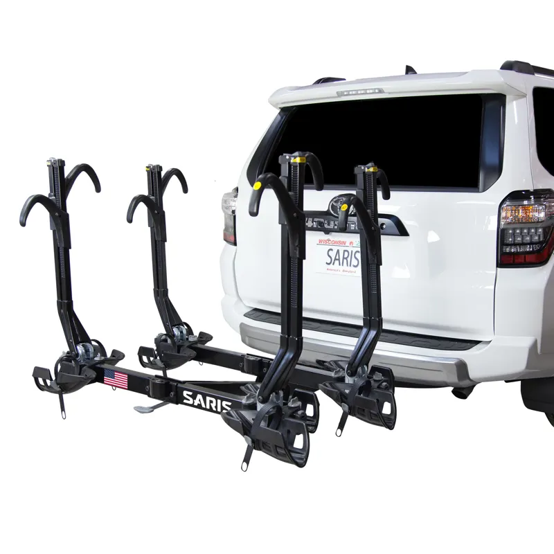 Saris SuperClamp G4 4-Bike Hitch Rack
