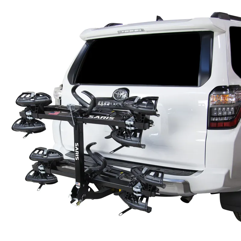 Saris SuperClamp G4 4-Bike Hitch Rack-2