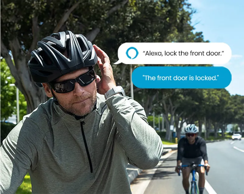 Sena R2X w/Alexa Helmet in Black-10