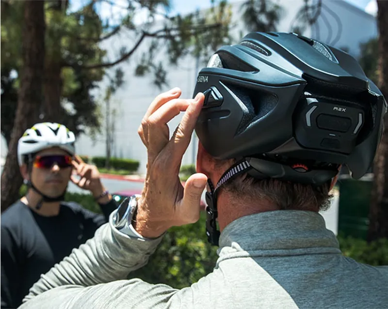 Sena R2X w/Alexa Helmet in Black-11