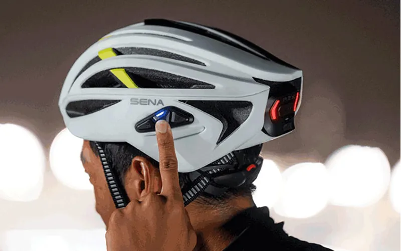 Sena R2X w/Alexa Helmet in White-2