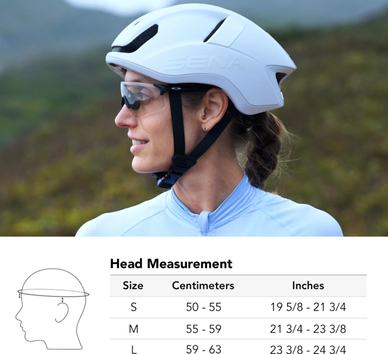 Sena S1 Road Cycling Smart Communication Helmet in Black-5
