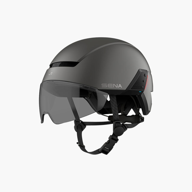 Sena Shield Visor for U1 Helmet Tinted in Grey-1