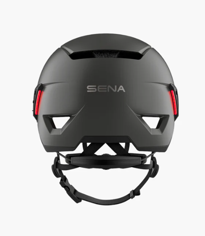 Sena U1 Smart E-Bike Helmet in Dark Gray-2