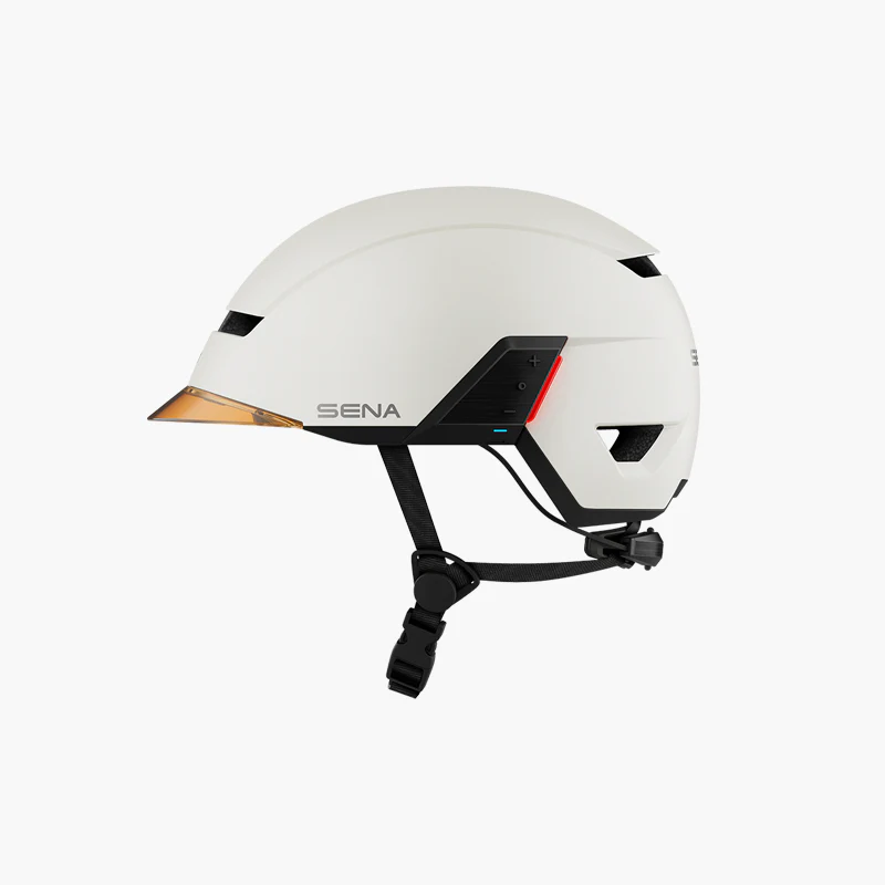 Sena U1 Smart E-Bike Helmet in White-1