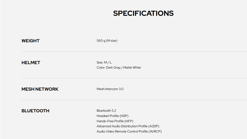 Sena U1 Smart E-Bike Helmet in White-7