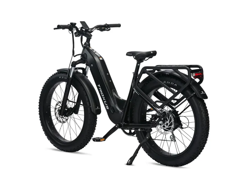 Troxus Explorer Plus Step Thru E-Bike in Black-3