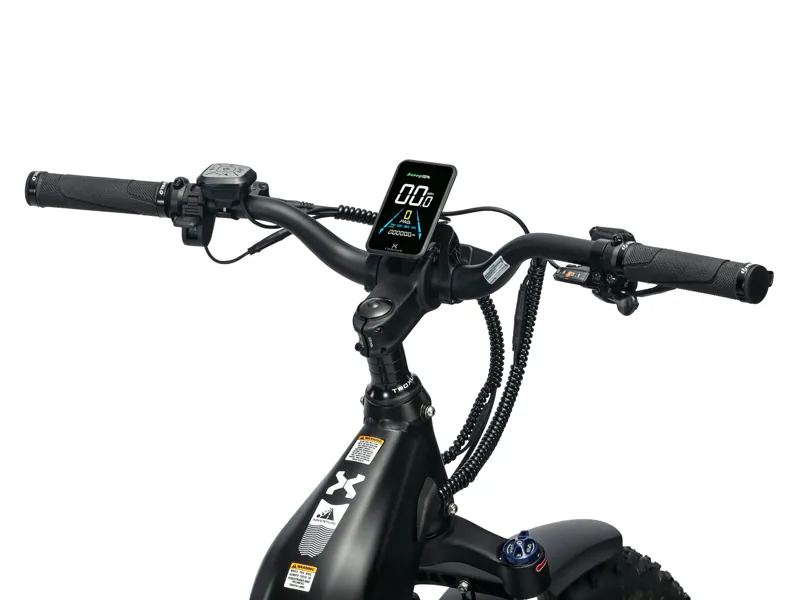 Troxus Explorer Plus Step Thru E-Bike in Black-4