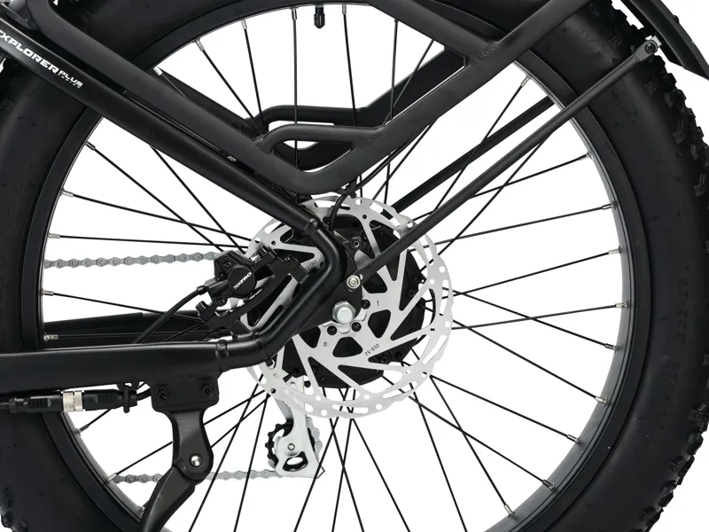 Troxus Explorer Plus Step Thru E-Bike in Black-8