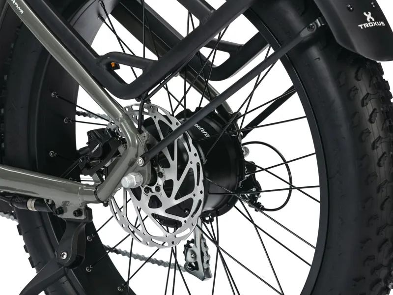 Troxus Explorer Plus Step Thru E-Bike in Deep Moss-7