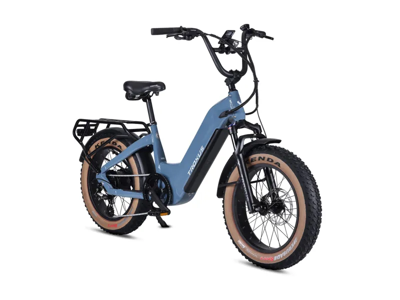 Troxus Lynx Plus E-Bike 20 inch in Cadet Blue-1