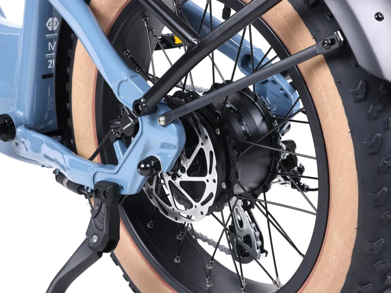 Troxus Lynx Plus E-Bike 20 inch in Cadet Blue-6