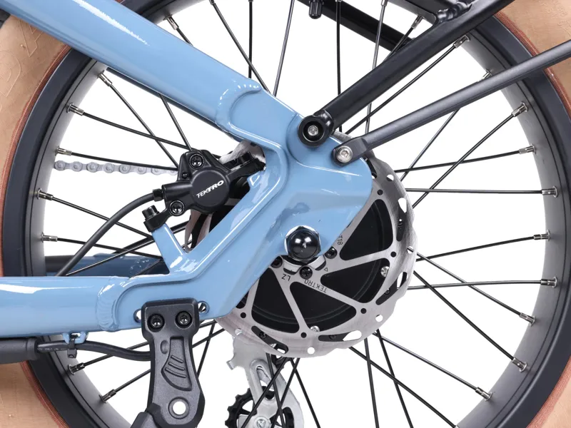 Troxus Lynx Plus E-Bike 20 inch in Cadet Blue-7