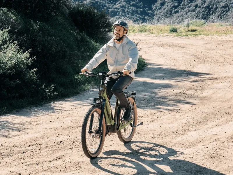 Velotric Discover Mid-Drive Ebike in Platinum Silver-9
