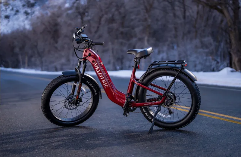 Velotric Nomad 2 Fat Tire Ebike in Cranberry-6