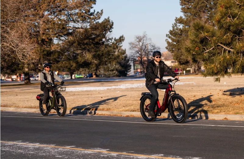 Velotric Nomad 2 Fat Tire Ebike in Cranberry-7