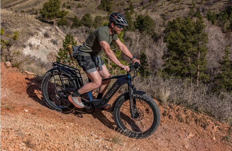 Velotric Nomad 2X Hi-Step Full Suspension Fat Tire Ebike in Blue-3