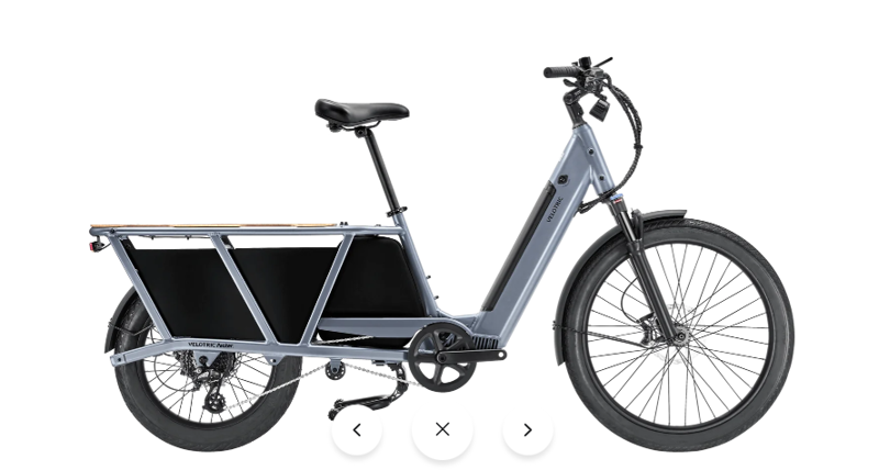 Velotric Packer 1 Cargo E-Bike in Indigo Grey