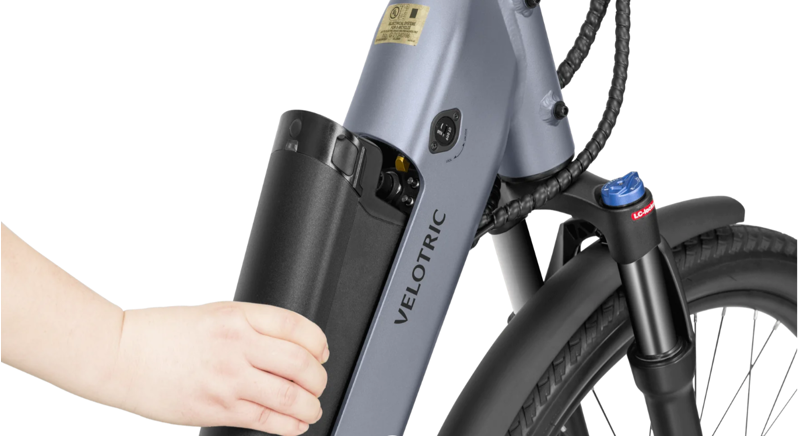 Velotric Packer 1 Cargo E-Bike in Indigo Grey-7