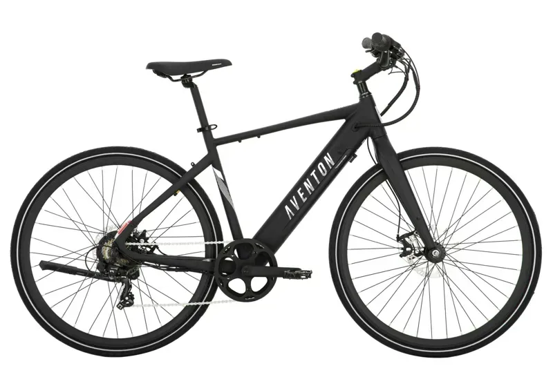 Aventon City E-Bike In Midnight Black