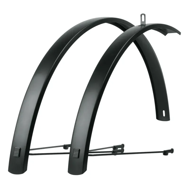 Sks Edge AL 700 56mm Aluminum Mudguard Set in Black