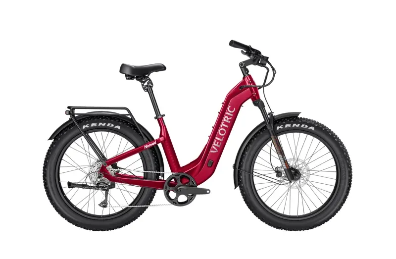 Velotric Nomad 2 Fat Tire Ebike in Cranberry