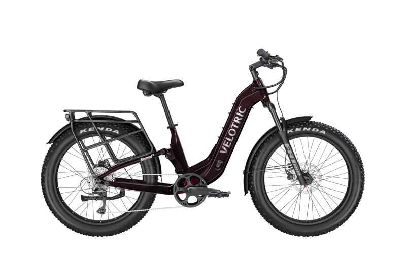 Velotric Nomad 2X Full Suspension Fat Tire Ebike in Fig
