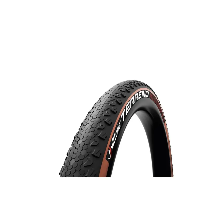 TIRE - 29 x 2.25  Terreno  Tubeless Ready  Black/Tan  Folding  Vittoria